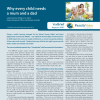 VoxBrief - August 2007 - Why every child needs a mum and a dad